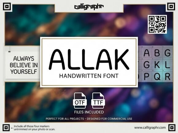 Allak Font: A Decorative Typeface for Digital Impact