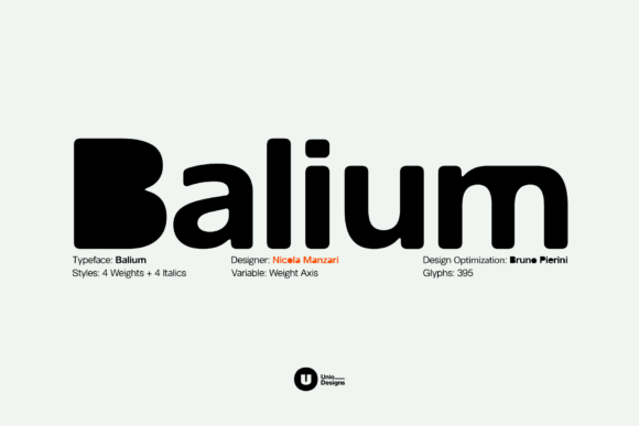 Balium: A Typeface That Adds Charm to Every Craft Project
