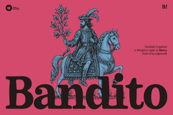 Bandito Font Review: A Bold, Refined Choice for Brand Design