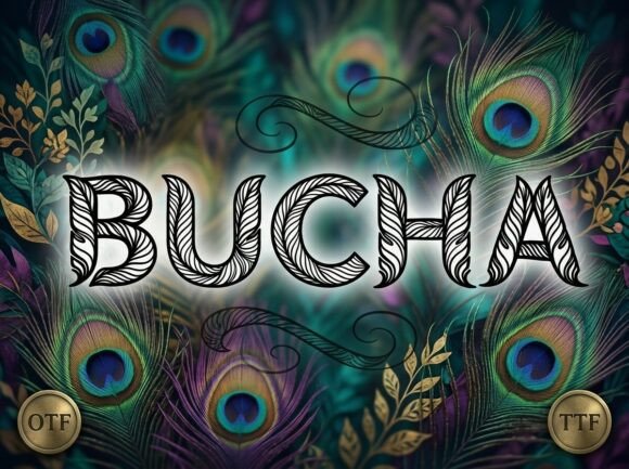Bucha: A Display Typeface That Elevates Brand Campaigns