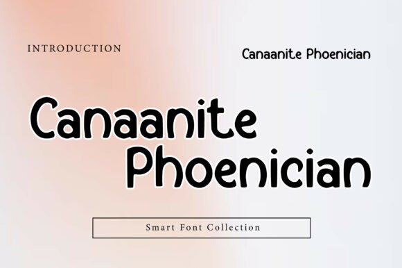 Canaanite Phoenician Font: A Bold Choice for Your Brand’s Visual Identity