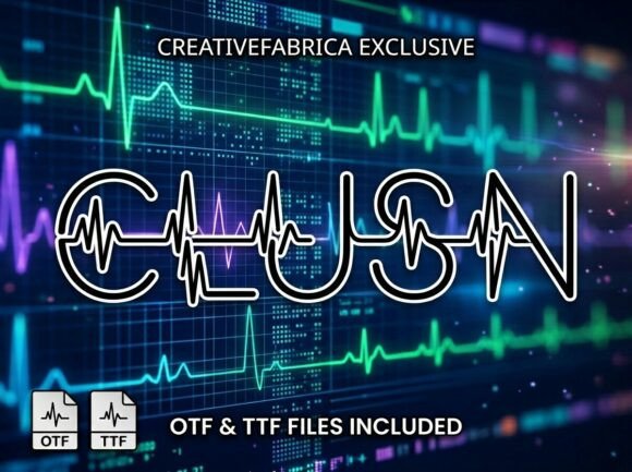 Clusn Font: A Decorative Typeface That Elevates Brand Identity
