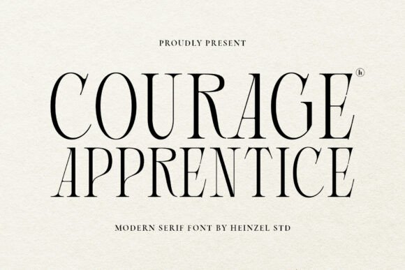 Courage Apprentice Font: A Quiet Luxury for Digital Design