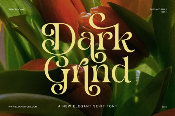 Dark Grind Font: A Bold Choice for Web Designers