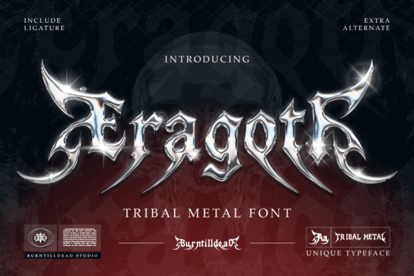 Eragoti Font: A Mystical Typeface for Makers and Sellers