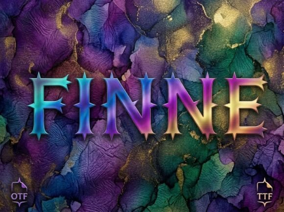 Finne: A Decorative Font That Brings Your Creations to Life