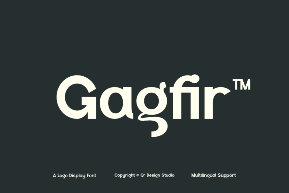 Gagfir Font: A Bold Typeface for Business Branding