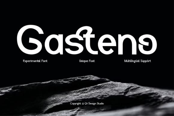 Gasteno Font: A Bold Choice for Editorial Design