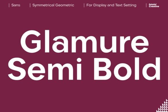 Glamure: A Modern Typeface for Digital Designers