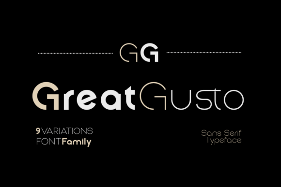 Great Gusto Font: A Bold Choice for Editorial Design