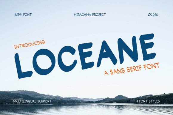 Loceane Font: A Creative Anchor for Branding Projects