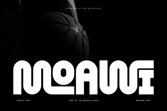 Moawi Font: A Bold Display Typeface for Impactful Campaigns