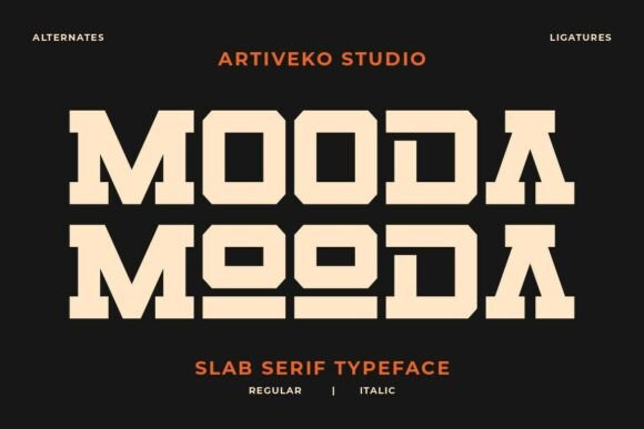 Mooda: A Typeface That Makes Your Brand Feel Stronger