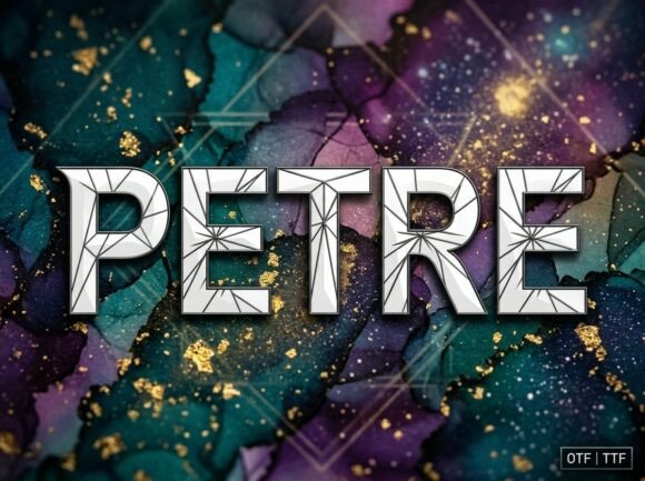 Petre: A Decorative Typeface with a Unique Visual Voice