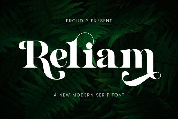 Reliam Typeface: A Bold Choice for Branding Projects