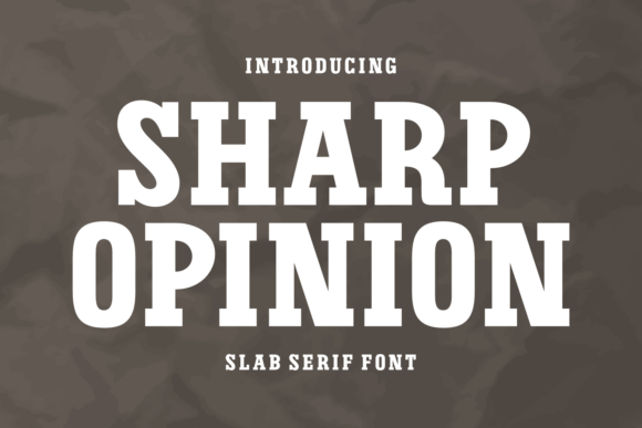 Sharp Opinion Font: A Bold Choice for Editorial Design
