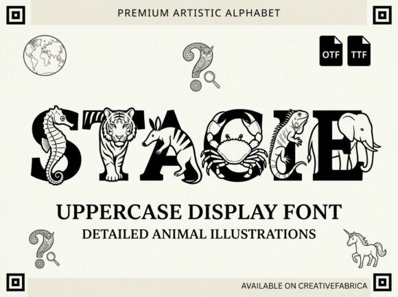 Stacie: A Premium Display Font for Web Designers