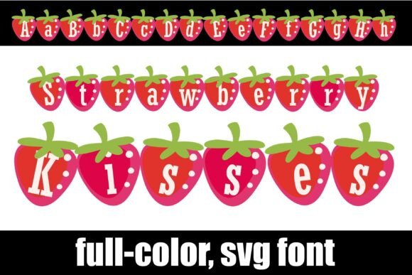 Strawberry Kisses Font: A Sweet Touch for Your Brand