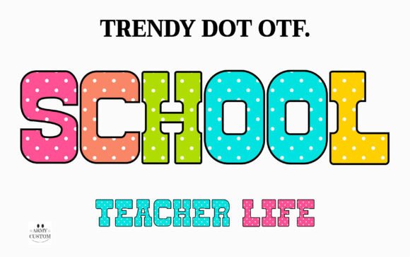 Trendy Dot Font: A Playful Typeface for Stronger Campaigns