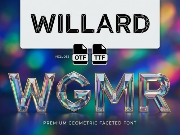 Willard: A Decorative Typeface for Captivating Content